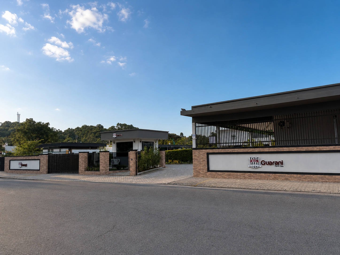 Entrada do Guarani Esporte Clube